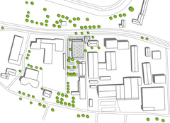 Groß- und Einzelhandel Mühldorf am Inn_Lageplan Tröger Architekten München 2/6